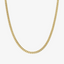 2.65mm Solid Cuban Link Chain In 14K Yellow Gold