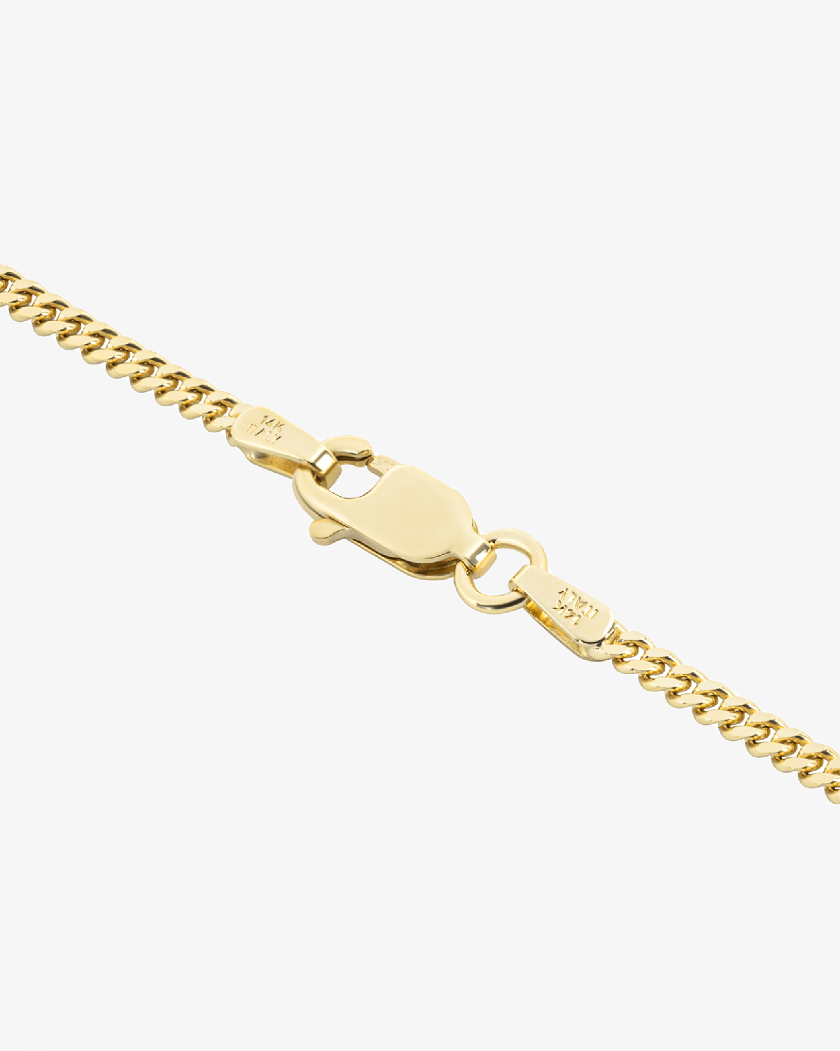 2.65mm Solid Cuban Link Bracelet