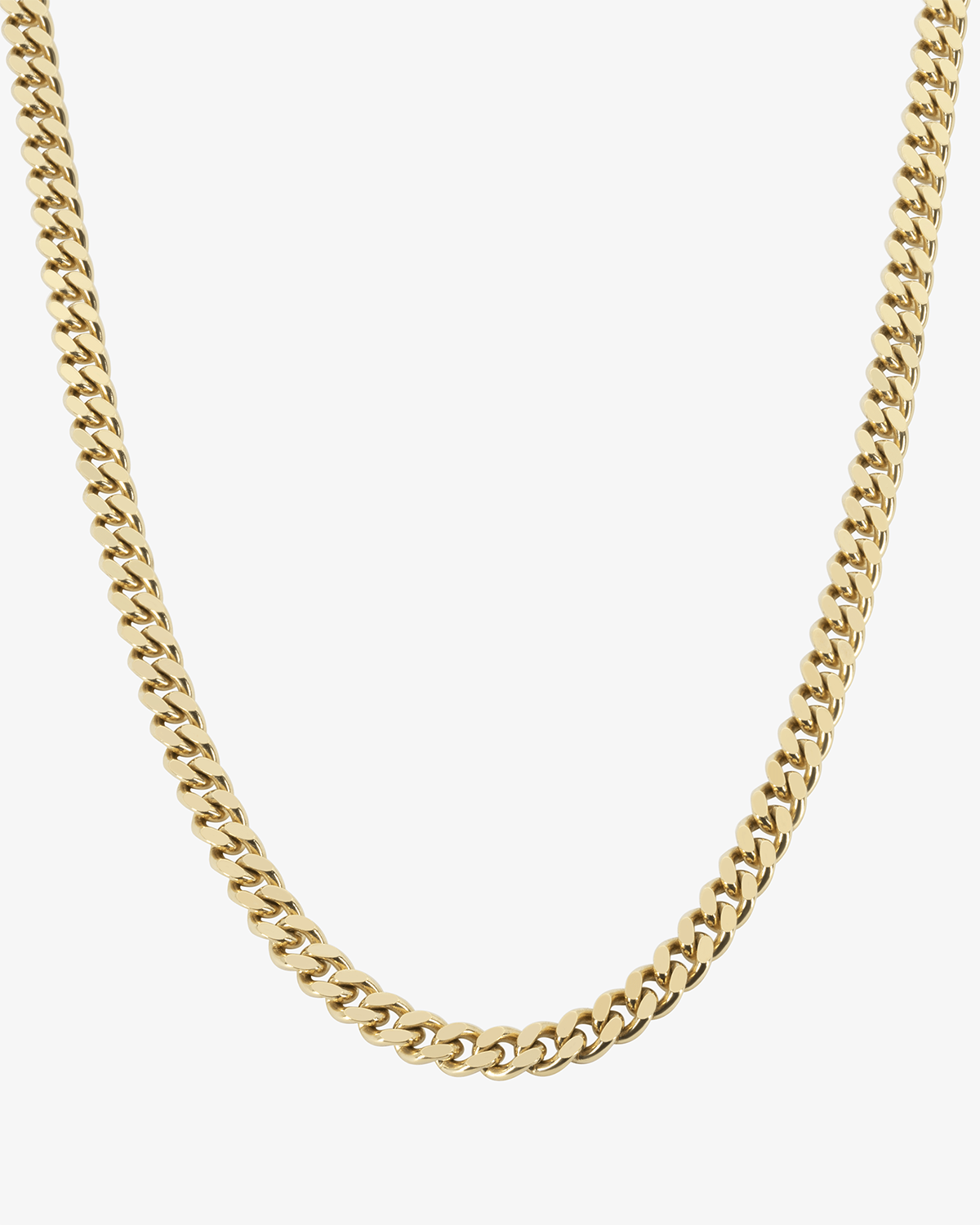 4.2mm Solid Cuban Link Chain