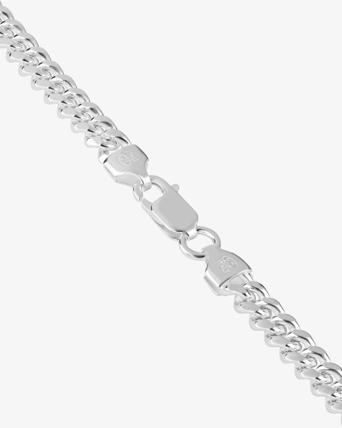 5.5mm Solid Cuban Link Bracelet