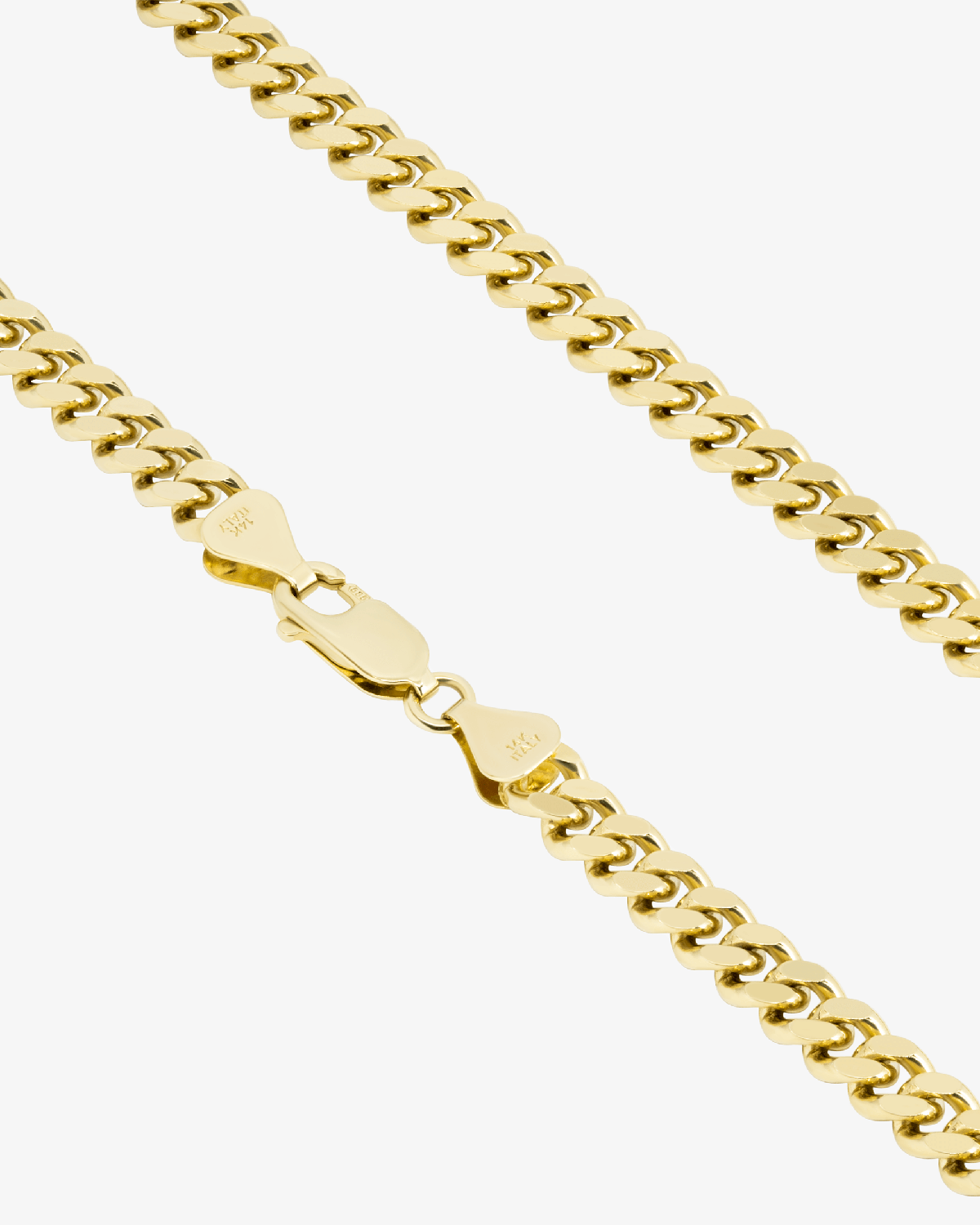 5.6mm Solid Cuban Link Chain