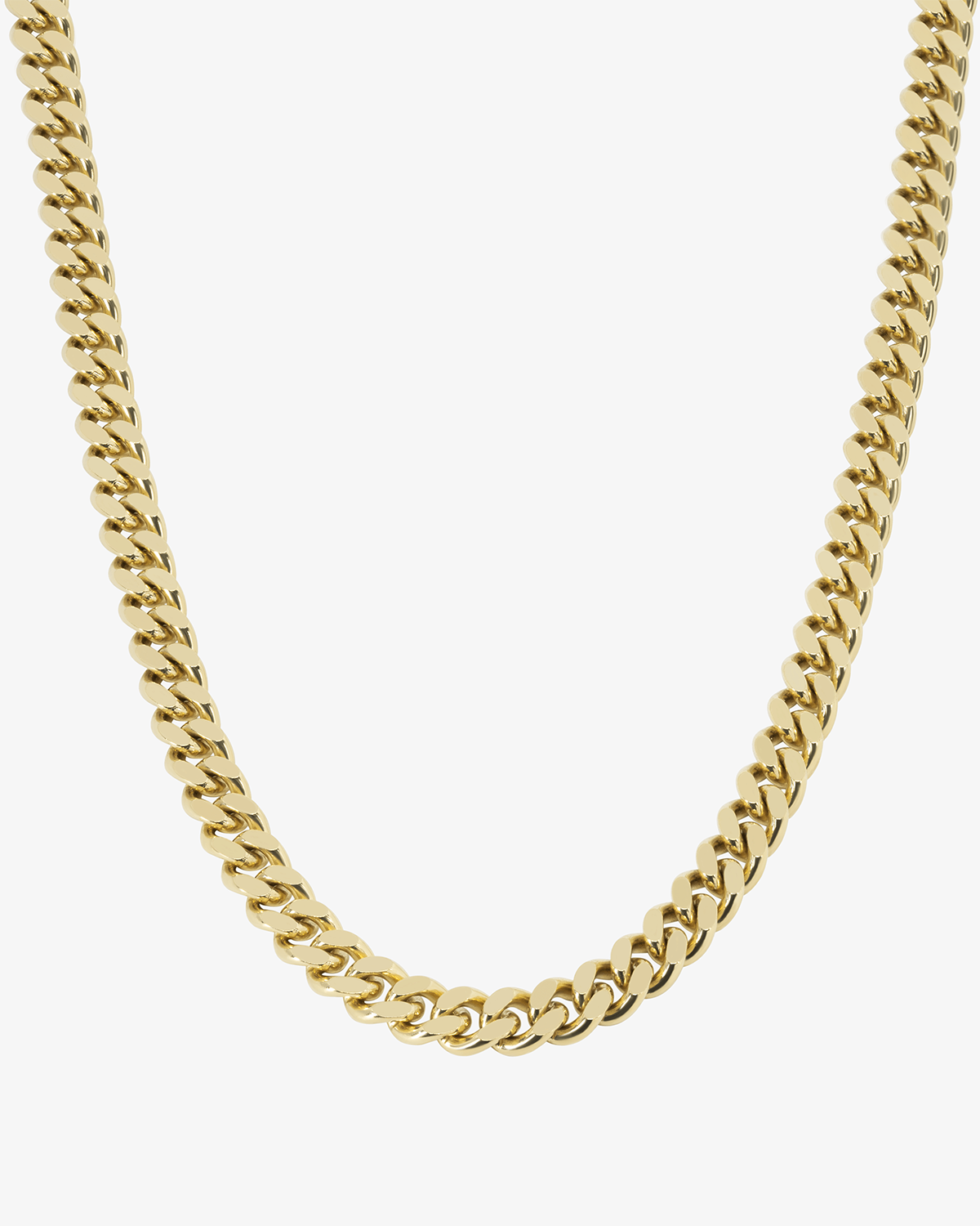 5.6mm Solid Cuban Link Chain