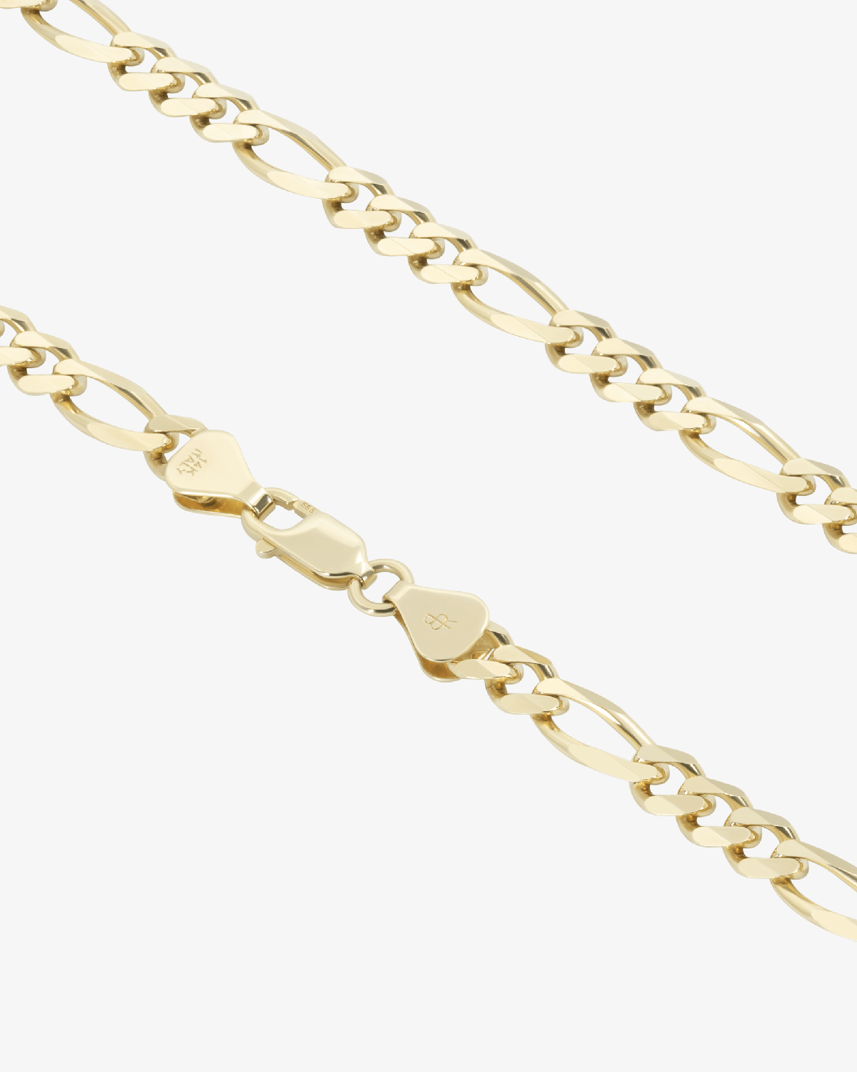 5.65mm Solid Figaro Chain