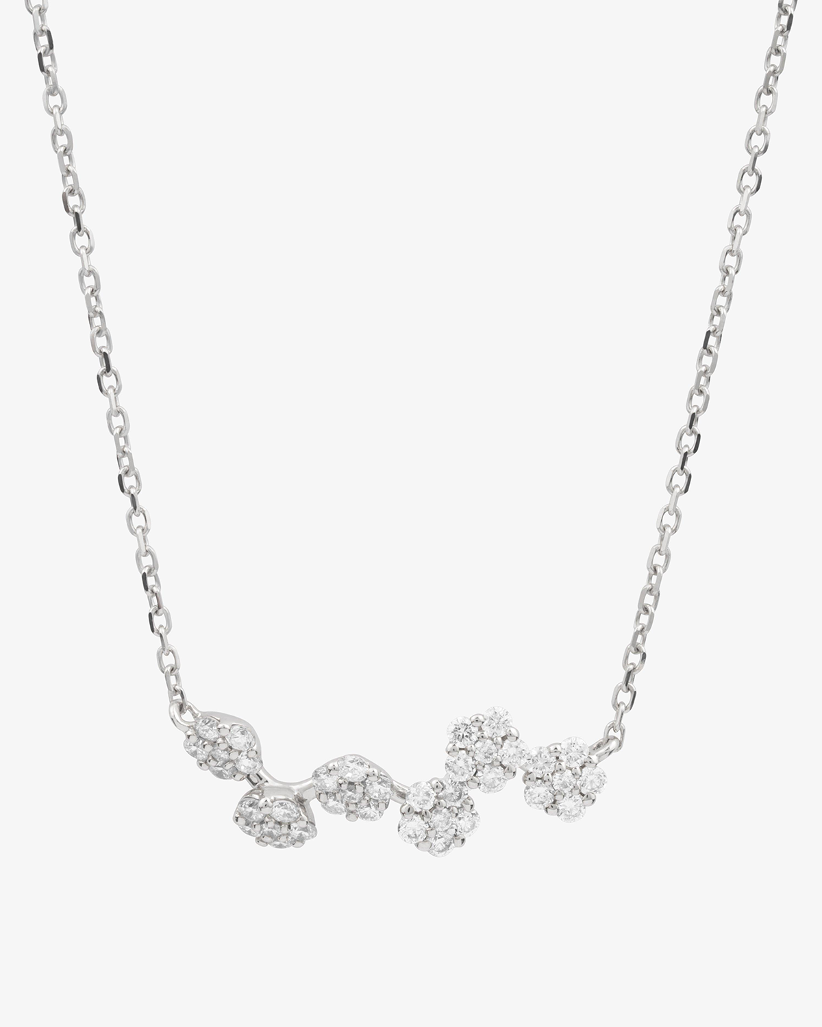 Floral Cluster Necklace