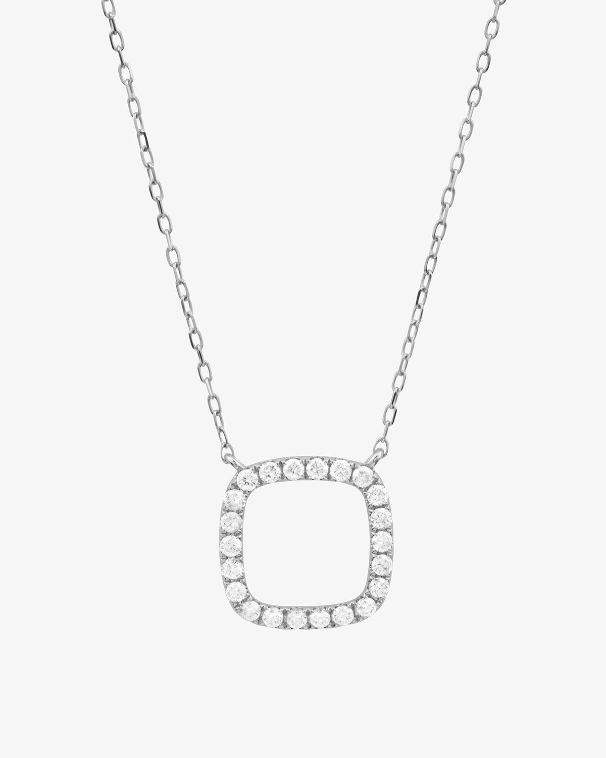 Rounded Square Necklace