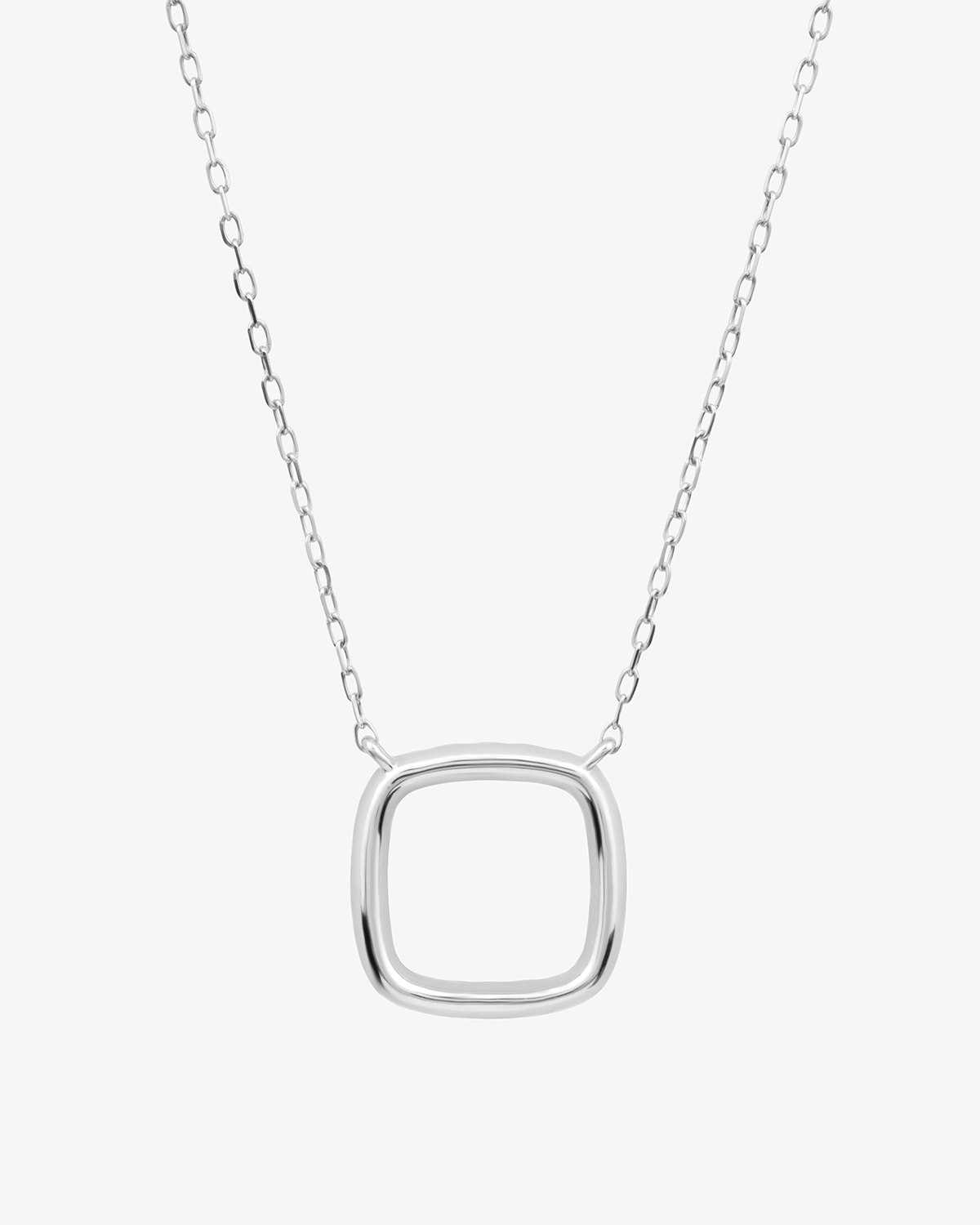 Rounded Square Necklace