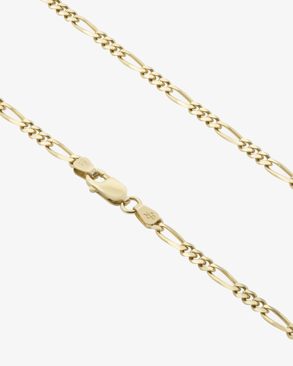 2.9mm Solid Figaro Chain