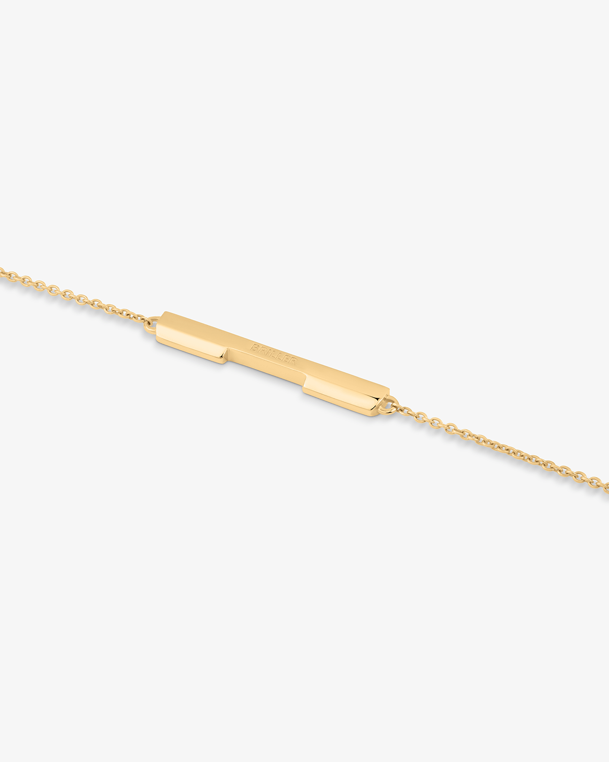 Bar Bracelet In 14K Yellow Gold