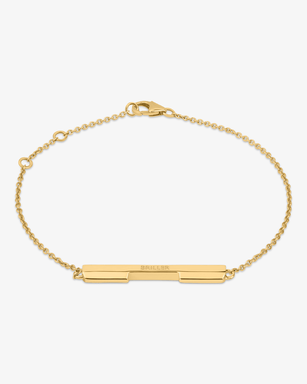 Bar Bracelet In 14K Yellow Gold