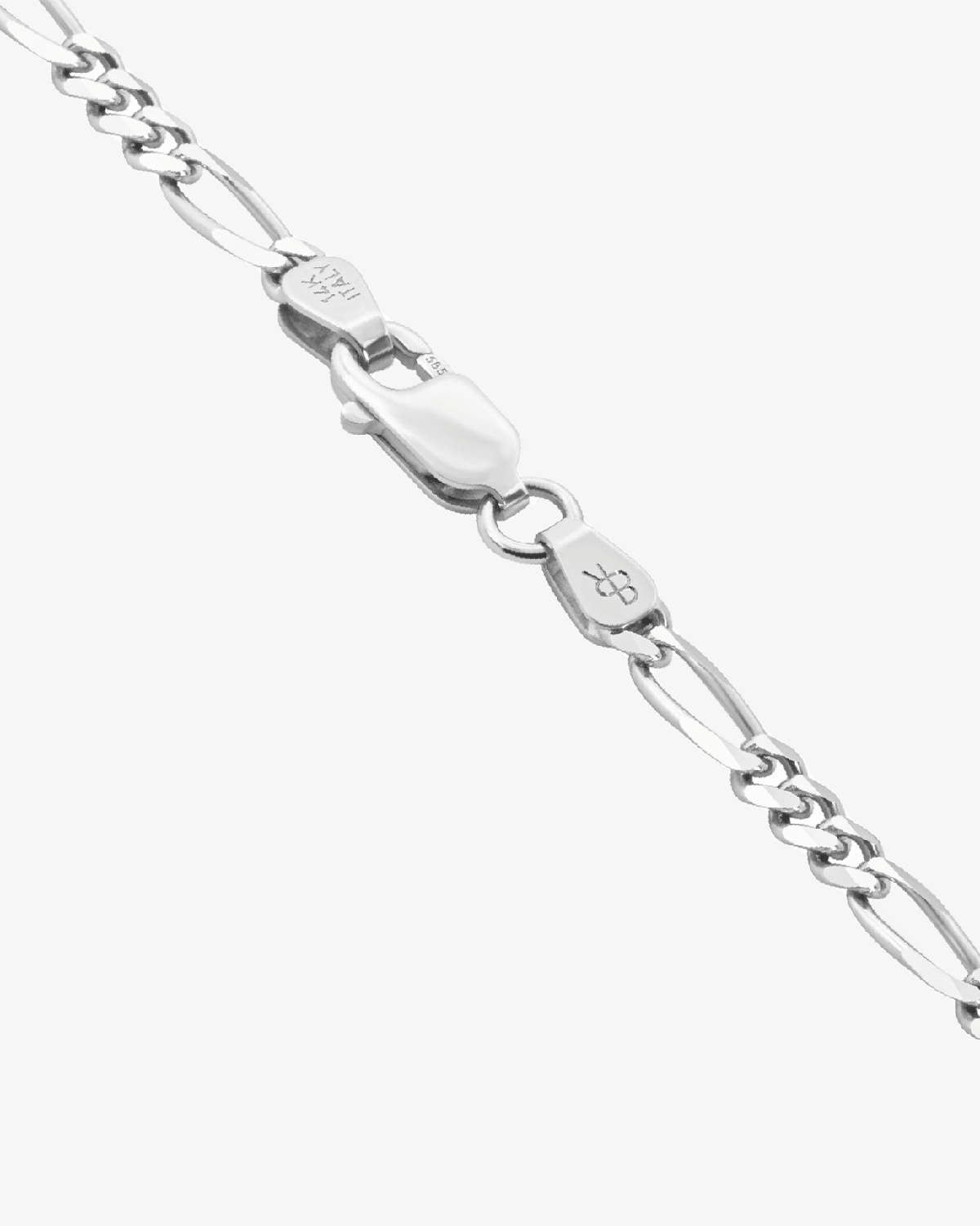 2.9mm Solid Figaro Bracelet