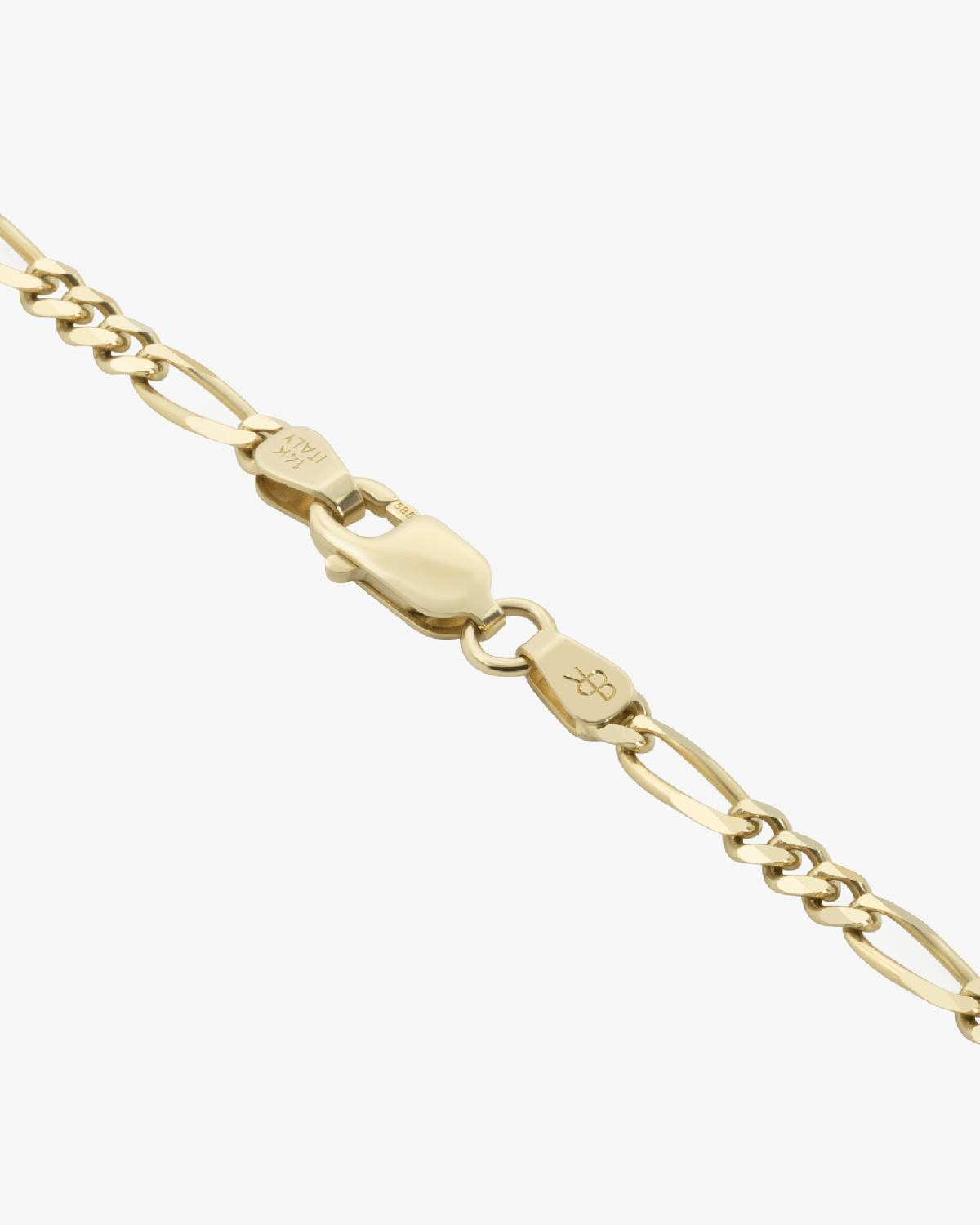 2.9mm Solid Figaro Bracelet