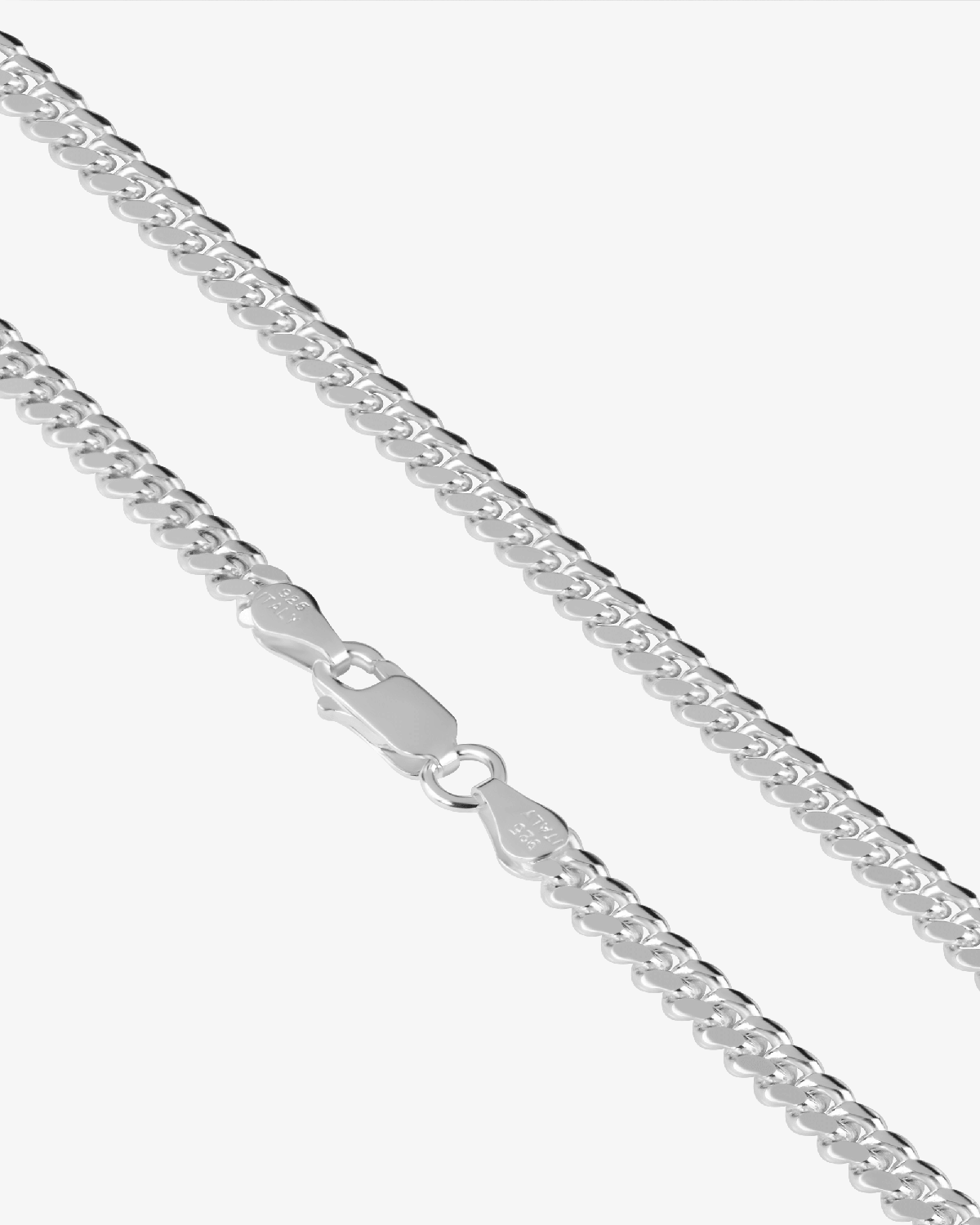 4.1mm Solid Cuban Link Chain