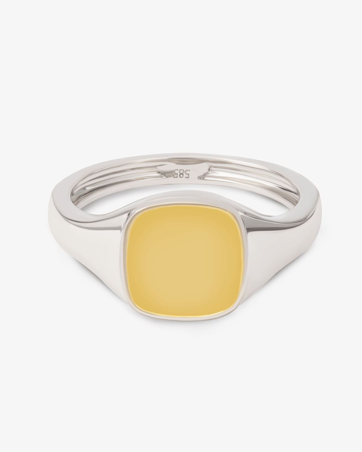 Two Tone Signet Ring